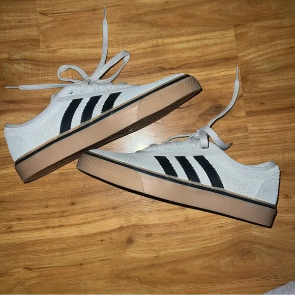 adidas gazelle silver green womens Adidas Adi-Ease CBLACK/FTWWHT/MGSOGR BB8486 US Mens Size 9.5 main image 0